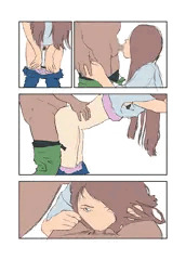 フェラ、脱ぎ、バック、口内射精、着衣セックス