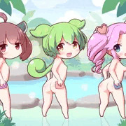 ずんだもん達が温泉で…
