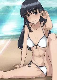 静流ちゃんとビーチデートの妄想