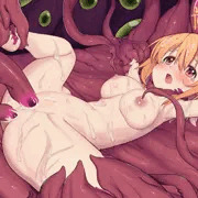 肉ベッドで苗床にされる女の子