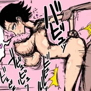 おとなしい子を立ちバックでガン突きフィニッシュ
