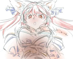 たまもちゃん　落書き