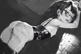 コルセットロリ鞭メガネ