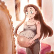 双子を妊娠したあおい