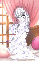 千早たん、寝起き