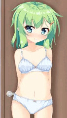 私の下着姿、どうかな？