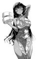 褐色チャイナ娘