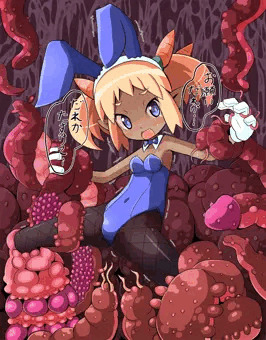 バニーと触手さん
