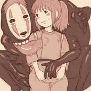 カオナシに買われた千尋