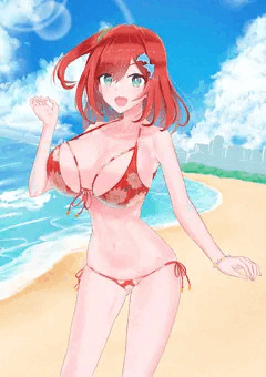 咲宮入華 [水着]