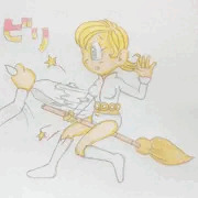「日本の空には へんなのが飛んでるんだなあ７」(怪子ちゃん３)