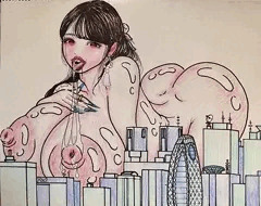 超乳巨大娘