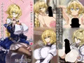 ふたなり少女の自慰行為