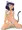 褐色エジプト猫耳ロリ