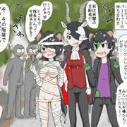 ハロウィンのジャパリ団