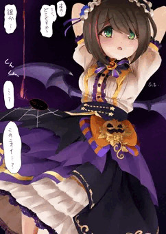 ハロウィンパーティ、媚薬漬け、大量触手