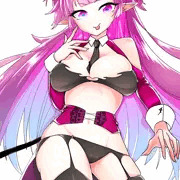 ピンク髪サキュバスちゃん