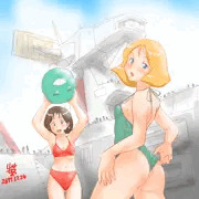 セイラさんとミライさん