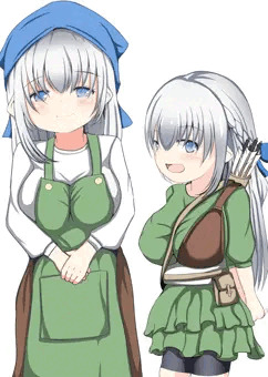 ロリ巨乳村娘姉妹（オリジナル）