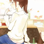 お姉さん、見えてますよ