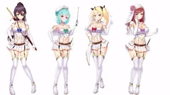 【エロRPG】あらためてヒロインの立ち絵!!