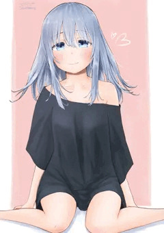 野良銀髪ちゃん