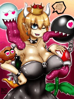 部下から妙になつかれてしまうクッパ姫