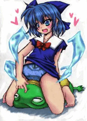 あそぶチルノ