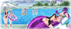 うちの子たち水着