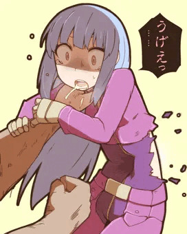 クーラちゃん腹パン