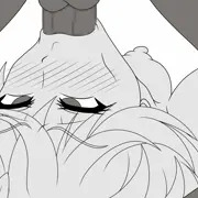御伽原江良 お口レイプ 線画