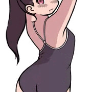 【今日のラフ】新スクのお尻