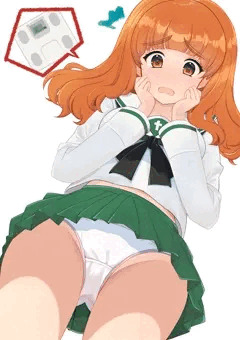 さおりんon体重計
