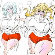 ましろちゃんとありしゃ