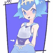 水着の角度がエグいスイレンちゃん