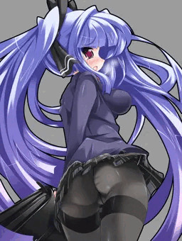 はいてないー