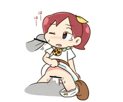 にょきまんがのあかねちゃん。