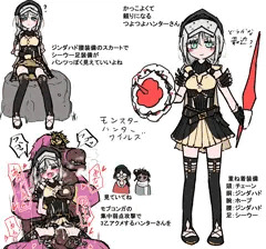 モンハンワイルズのらくがき