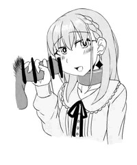 モノクロ練習ラクガキ（ジェス）