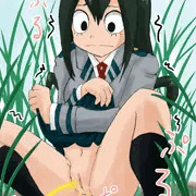 【僕のヒーローアカデミア】 蛙吹梅雨 お外で