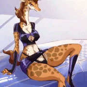 レースクイーンなキリンさん