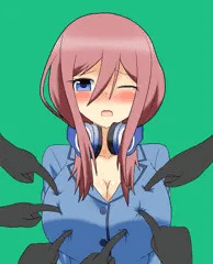 三玖ぱいつんつん