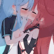 ここなつポメグラネイト衣装ちゅっちゅ♡