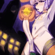 ふたなりゆかりさんと皮風船ランタン
