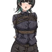 ウルフカット女子の緊縛