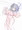 ブルアカつめつめ