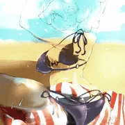 夏の透過スライム