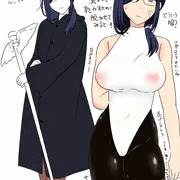 長髪イケメンかと思ったら巨乳女性だった