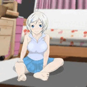 電脳少女シロ、どうしても足の裏が描きたくなった(笑)