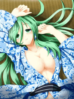 浴衣の早苗さんとHする薄い本
